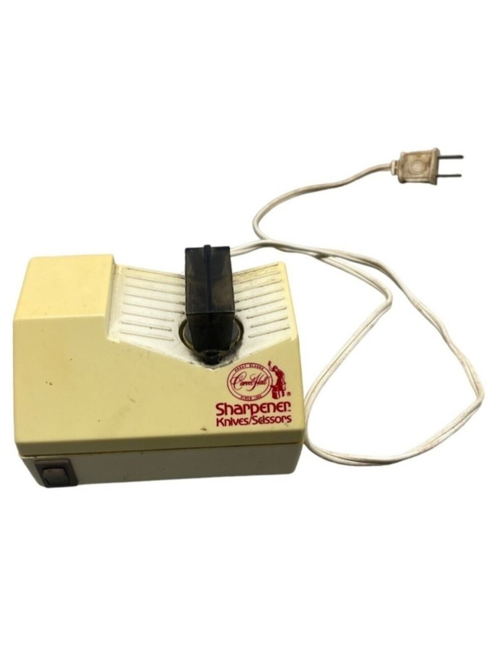 Vintage used Dazey Electric plug in Sharpener for Kitchen Knives  Scissors READ
